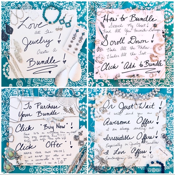 HP! NEW!💙💎ROSE💗GOLD💛EARRINGS BUNDLE!💎💙ALL 4! - Picture 8 of 8